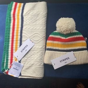 HBC Heritage Scarf & Hat Set